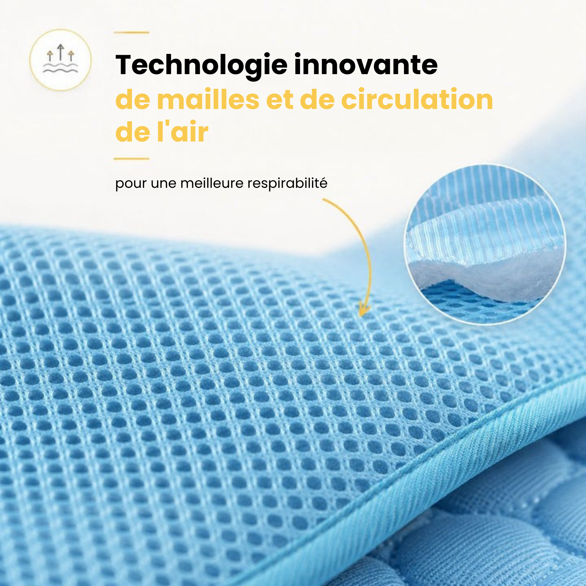 Tapis rafraîchissant pour l'été