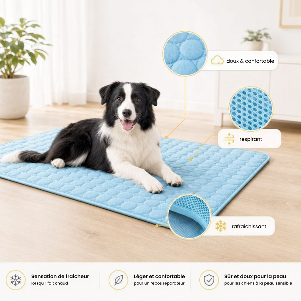 Tapis rafraîchissant pour l'été